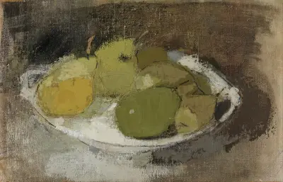 Still Life in Green von Helene Schjerfbeck