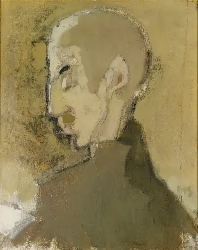Gospodarz II (Profil mężczyzny), Helene Schjerfbeck