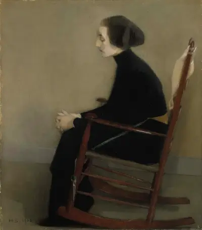 Szwaczka (robotnica), Helene Schjerfbeck
