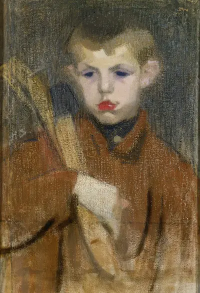 Dřevorubec I, Helene Schjerfbeck