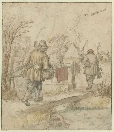 Return of the Duck Hunters av Hendrick Avercamp