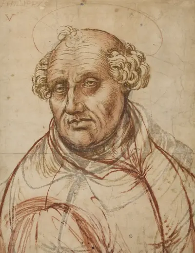 Aposteln Filippus av Hendrick Goltzius