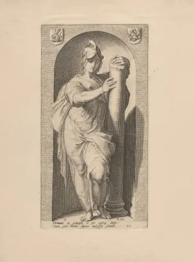 Fortitude av Hendrick Goltzius