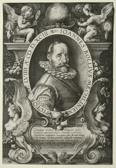 Hans Bol av Hendrick Goltzius