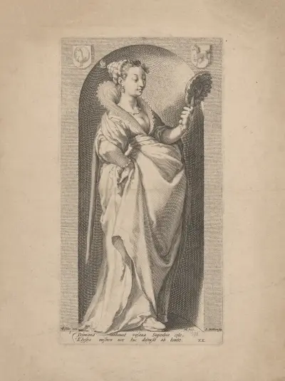 Pride av Hendrick Goltzius