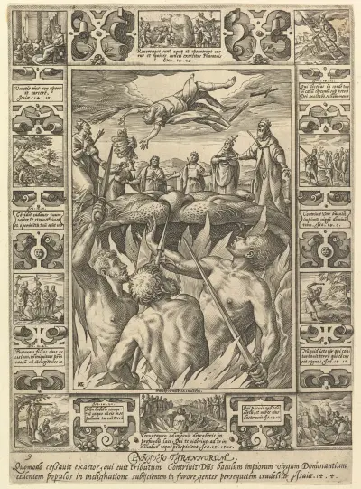 Punitio Tirannorum av Hendrick Goltzius