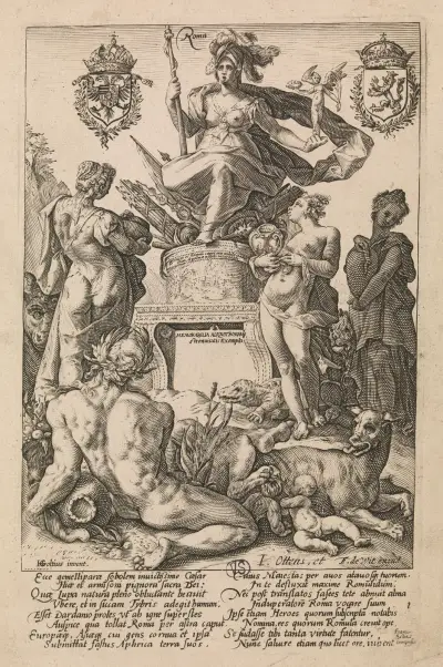 Roma av Hendrick Goltzius
