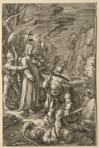 Kristi förråderi av Hendrick Goltzius
