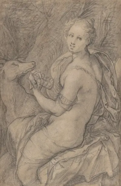 Hörseln av Hendrick Goltzius