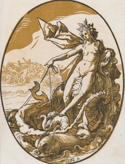 Thetis av Hendrick Goltzius