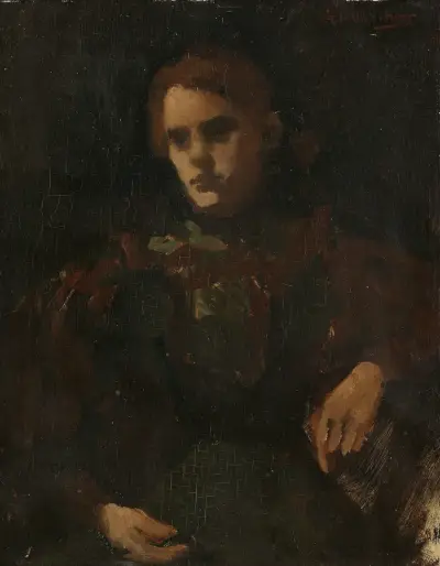 Study after the Model av George Hendrik Breitner