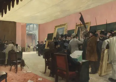 A Session of the Painting Jury av Henri Gervex
