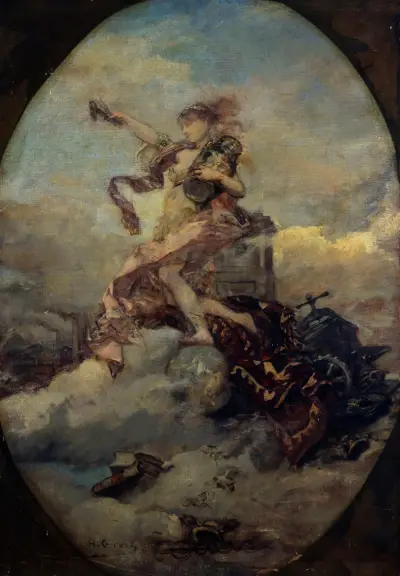 Allégorie de la Banque av Henri Gervex
