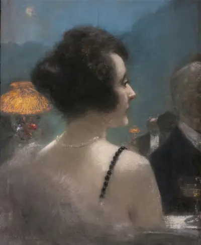 An Elegant Lady av Henri Gervex