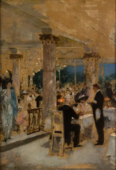 Armenonville, le soir du Grand-Prix, 1905 – nr 1 av Henri Gervex