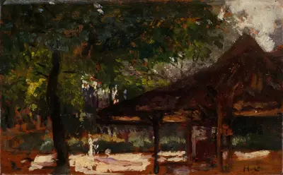 Étude pour le Cercle de l’île de Puteaux, 1907 – nr 3 av Henri Gervex