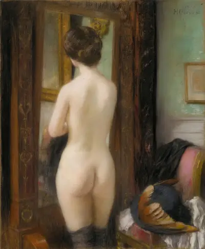 Nu à la psyche av Henri Gervex