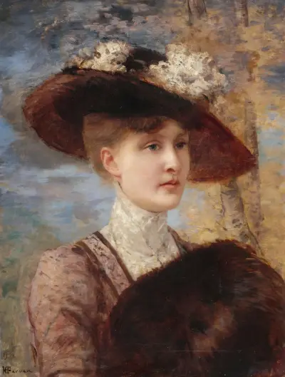 Portrait de Madame de Lorgeril av Henri Gervex