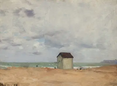 Pláž v Trouville, Henri Gervex