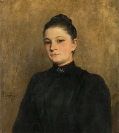 Porträtt av en ung kvinna av Henri Lebasque