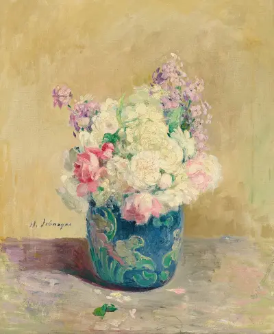 Blomvas av Henri Lebasque