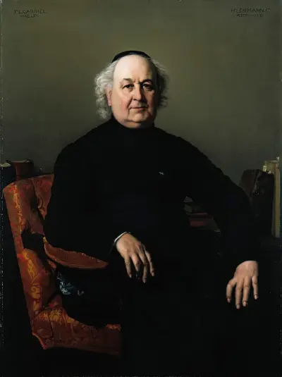 Jean Louis Gabriel, Rector Of Saint Merri av Henri Lehmann