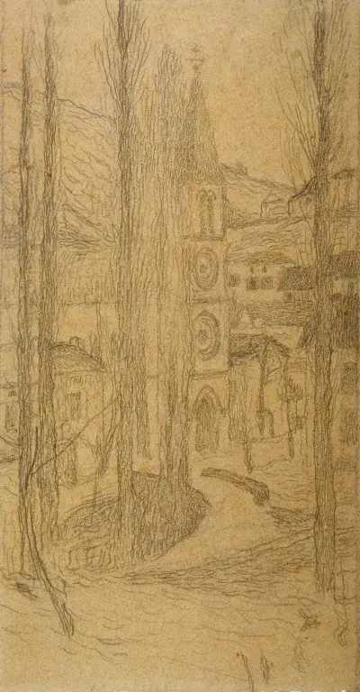 Byns infart av Henri Martin