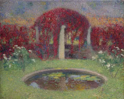 Bassängen och bersån av Henri Martin