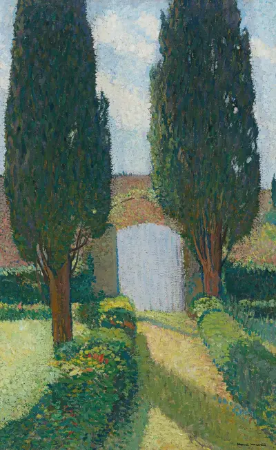 Le Jardin De Marquayrol av Henri Martin