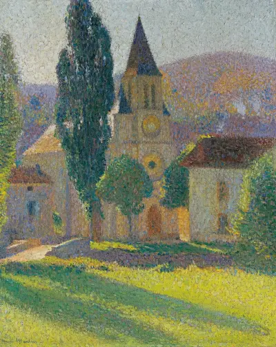 L’église De Labastide Du Vert av Henri Martin