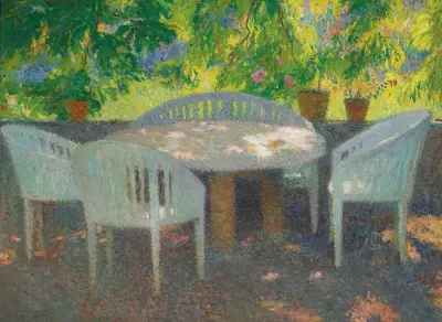 Sous Le Grand Marronier De Marquayrol av Henri Martin