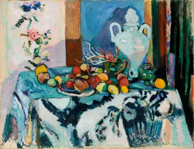 Blue Still Life (Nature morte bleue) av Henri Matisse