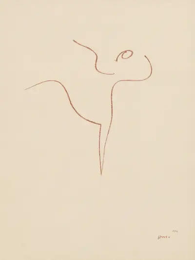 Danseuses acrobate Pl.08 av Henri Matisse