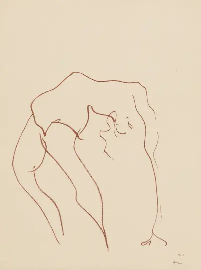 Danseuses acrobate Pl.10 av Henri Matisse