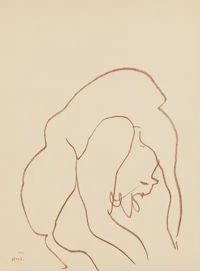 Danseuses acrobate Pl.11 av Henri Matisse