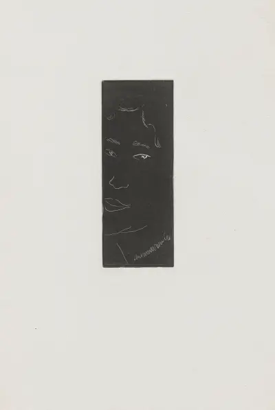 Emma au ruché de dentelle av Henri Matisse