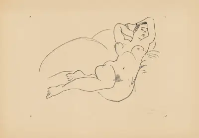 Figure endormie av Henri Matisse