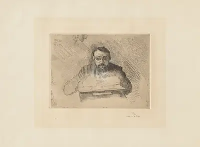 Henri Matisse gravant av Henri Matisse