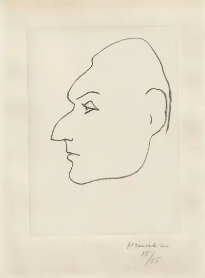 Henry de Montherlant, 1942 – nr 3 av Henri Matisse