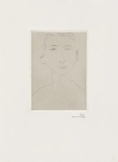 Jeune polonaise av Henri Matisse