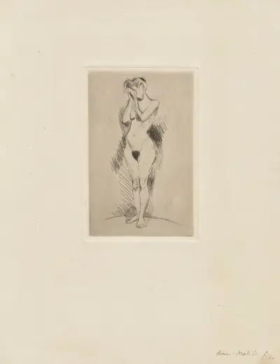 La Pleureuse av Henri Matisse