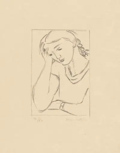 Lassitude av Henri Matisse