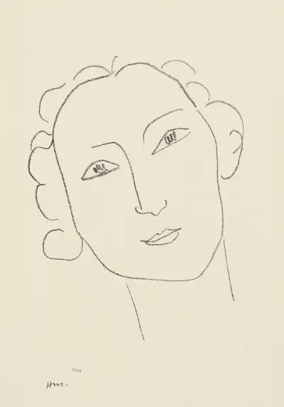 Marguerite III av Henri Matisse