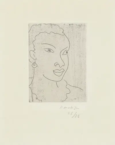 Martiniquaise, 1946 – nr 10 av Henri Matisse