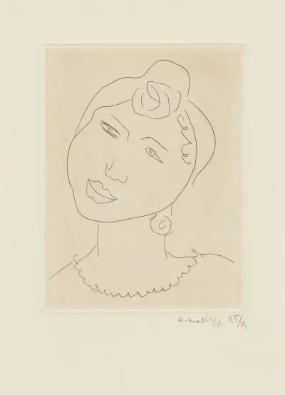 Martiniquaise, 1946 – nr 4 av Henri Matisse