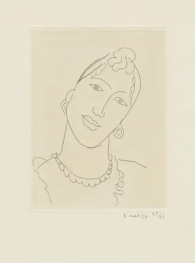 Martiniquaise, 1946 – nr 6 av Henri Matisse
