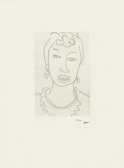 Martiniquaise, 1946 – nr 8 av Henri Matisse