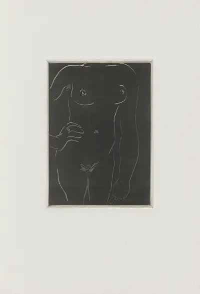 Nu à la bague av Henri Matisse