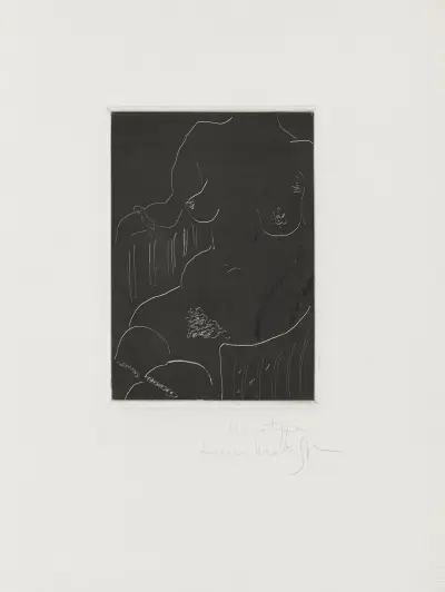 Nu assis au bracelet II av Henri Matisse