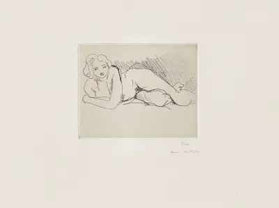 Nu couché av Henri Matisse